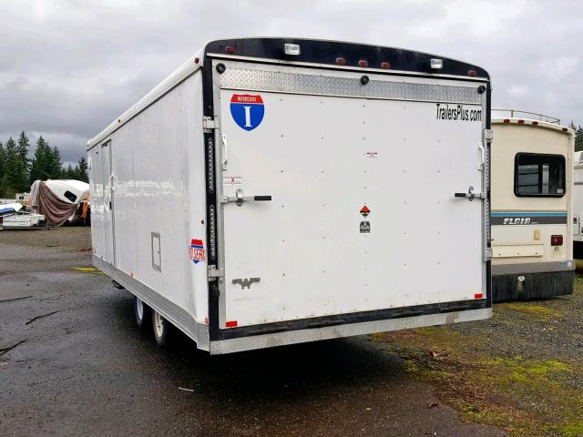 4RAPS2723HN100925 - 2017 CARGO TRAILER WHITE photo 3