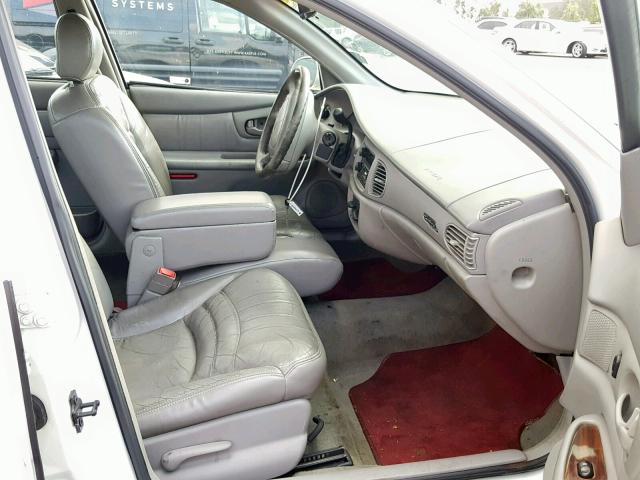 2G4WY55J0Y1188256 - 2000 BUICK CENTURY LI WHITE photo 5