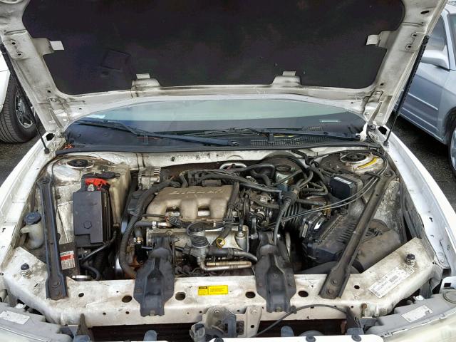 2G4WY55J0Y1188256 - 2000 BUICK CENTURY LI WHITE photo 7