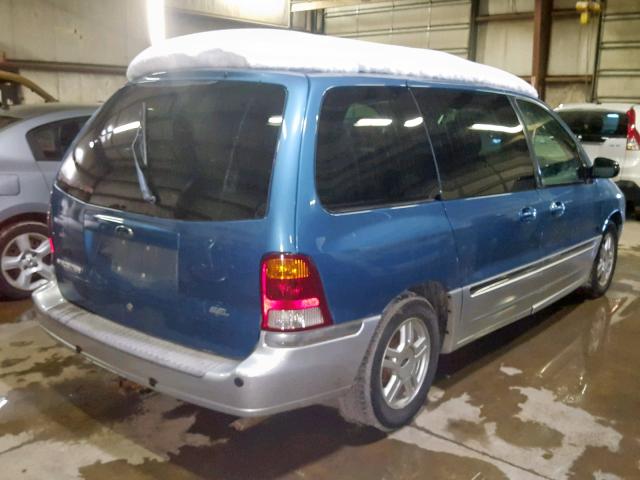 2FMDA53453BA17448 - 2003 FORD WINDSTAR S BLUE photo 4