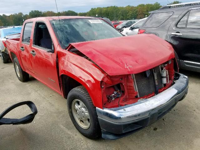 1GCCS138858254773 - 2005 CHEVROLET COLORADO RED photo 1