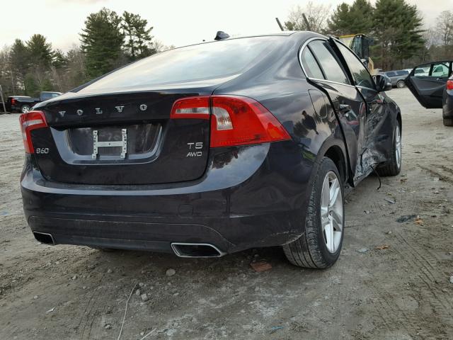 YV1612TK2F2339060 - 2015 VOLVO S60 PREMIE BLACK photo 4