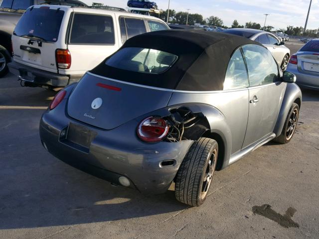 3VWCD21Y34M302965 - 2004 VOLKSWAGEN NEW BEETLE 灰色 照片 4