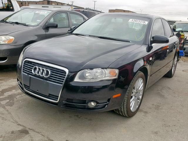 WAUAF78E56A138306 - 2006 AUDI A4 2 BLACK photo 2