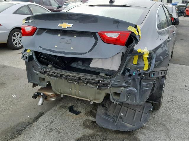 1G1ZB5ST3HF257242 - 2017 CHEVROLET MALIBU LS GRAY photo 9