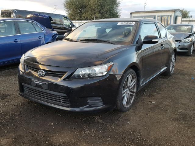 JTKJF5C7XC3034001 - 2012 TOYOTA SCION TC შავი ფოტო 2