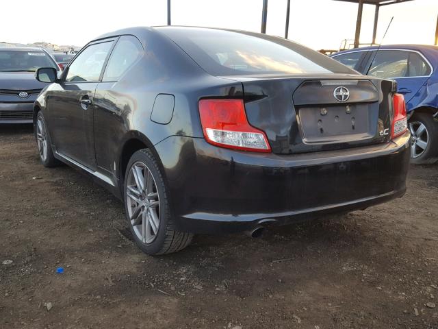 JTKJF5C7XC3034001 - 2012 TOYOTA SCION TC შავი ფოტო 3