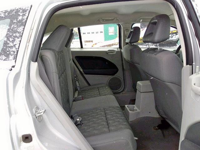 1B3HB48B67D147132 - 2007 DODGE CALIBER SX SILVER photo 6