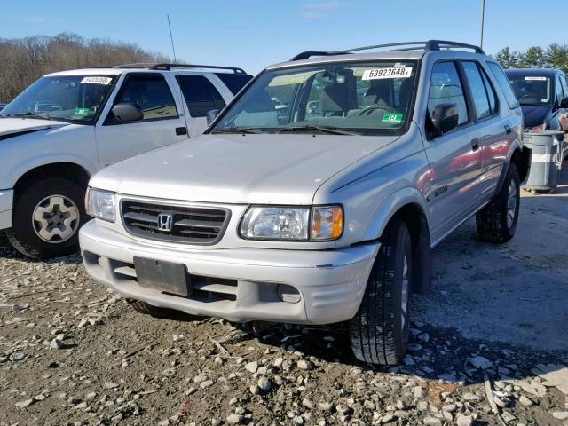 4S6CK58W914407129 - 2001 HONDA PASSPORT E SILVER photo 2