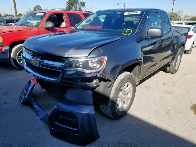 1GCHSCEA2H1164033 - 2017 CHEVROLET COLORADO L CHARCOAL photo 2