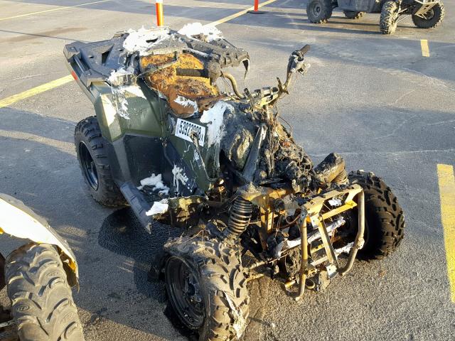 4XASEA502JA252800 - 2018 POLARIS SPORTSMAN GREEN photo 1