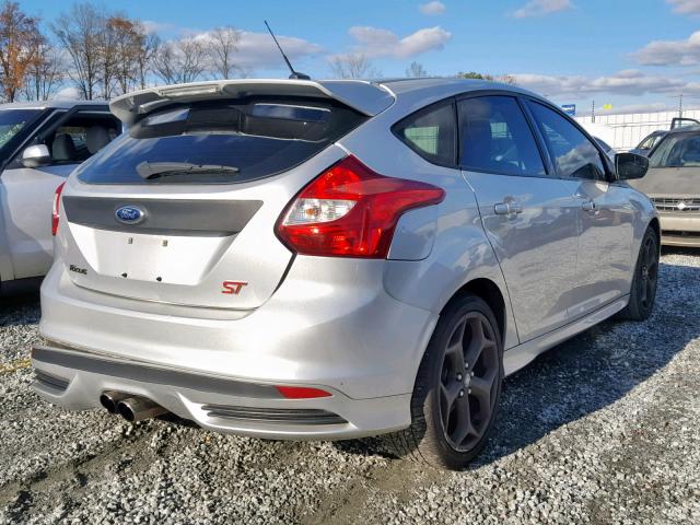 1FADP3L9XDL331073 - 2013 FORD FOCUS ST SILVER photo 4