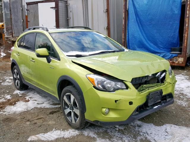 JF2GPBKC4EH330036 - 2014 SUBARU XV CROSSTR GREEN photo 1