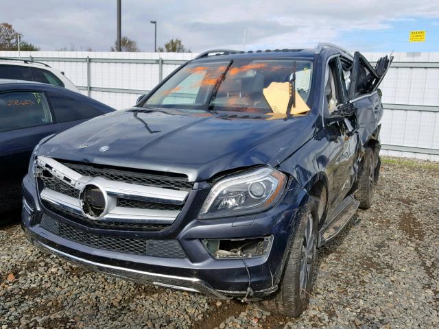 4JGDF7CE6DA101961 - 2013 MERCEDES-BENZ GL 450 4MA GRAY photo 2