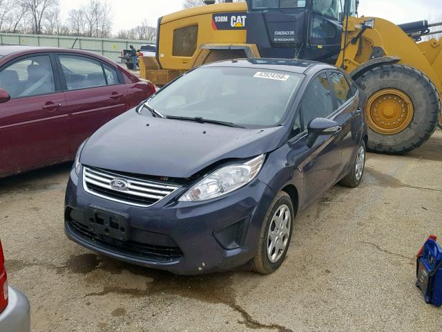 3FADP4BJ2DM118280 - 2013 FORD FIESTA SE GRAY photo 2