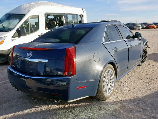 1G6DK5EV4A0101527 - 2010 CADILLAC CTS PERFOR BLUE photo 4