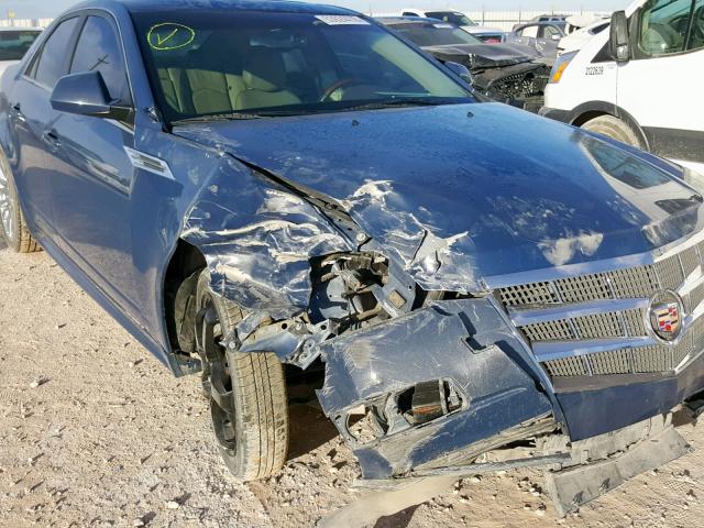 1G6DK5EV4A0101527 - 2010 CADILLAC CTS PERFOR BLUE photo 9