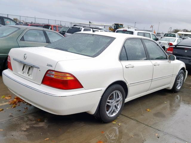 JH4KA96592C004075 - 2002 ACURA 3.5RL WHITE photo 4