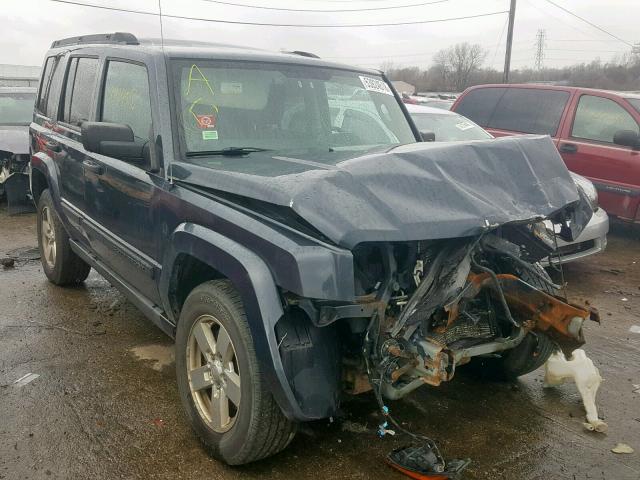 1J8HG48K36C343655 - 2006 JEEP COMMANDER Mavi foto 1