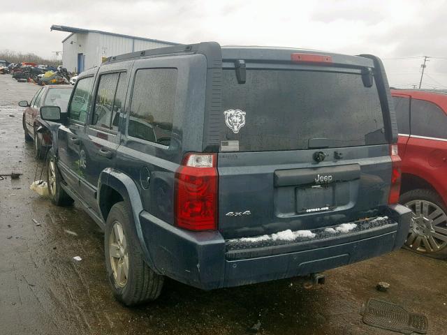 1J8HG48K36C343655 - 2006 JEEP COMMANDER Mavi foto 3