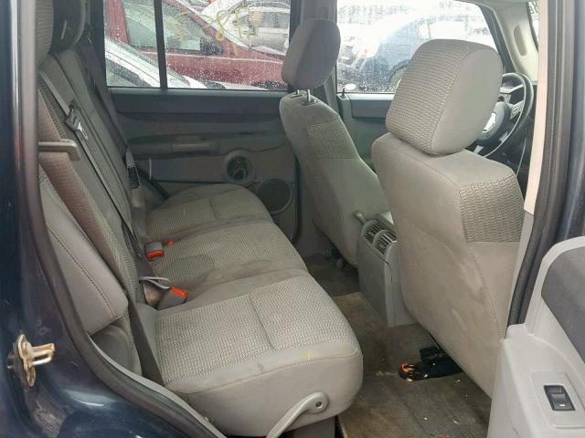 1J8HG48K36C343655 - 2006 JEEP COMMANDER Mavi foto 6