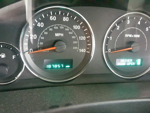 1J8HG48K36C343655 - 2006 JEEP COMMANDER Mavi foto 8