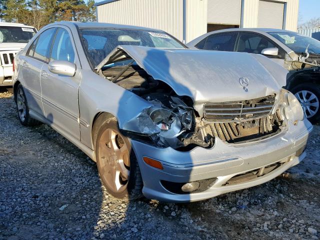 WDBRF52H17A932443 - 2007 MERCEDES-BENZ C 230 SILVER photo 1