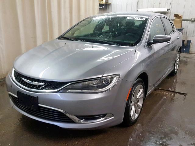 1C3CCCAB8FN562220 - 2015 CHRYSLER 200 LIMITE SILVER photo 2