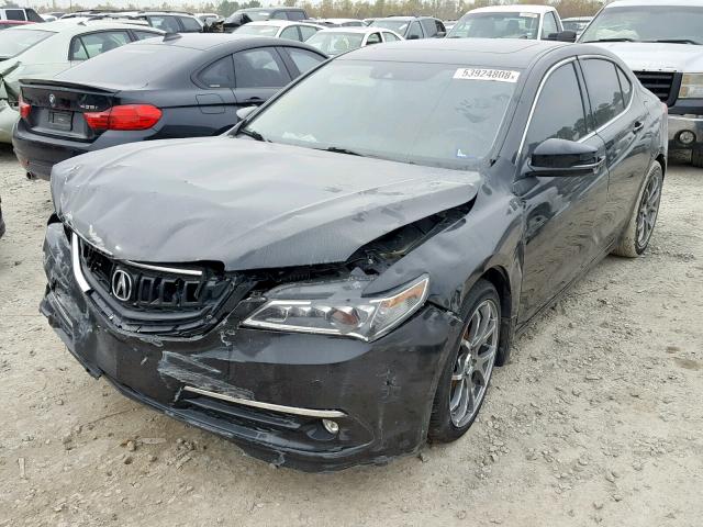 19UUB2F74FA016282 - 2015 ACURA TLX ADVANC BLACK photo 2