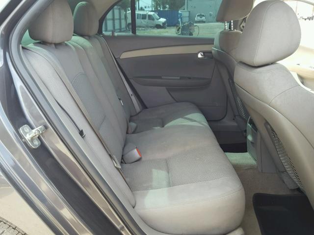 1G1ZB5E09CF267655 - 2012 CHEVROLET MALIBU LS გრაფიტი ფოტო 6