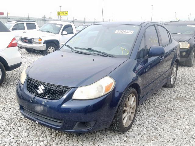 JS2YC415585105861 - 2008 SUZUKI SX4 CONVEN BLUE photo 2