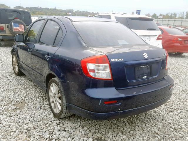 JS2YC415585105861 - 2008 SUZUKI SX4 CONVEN BLUE photo 3