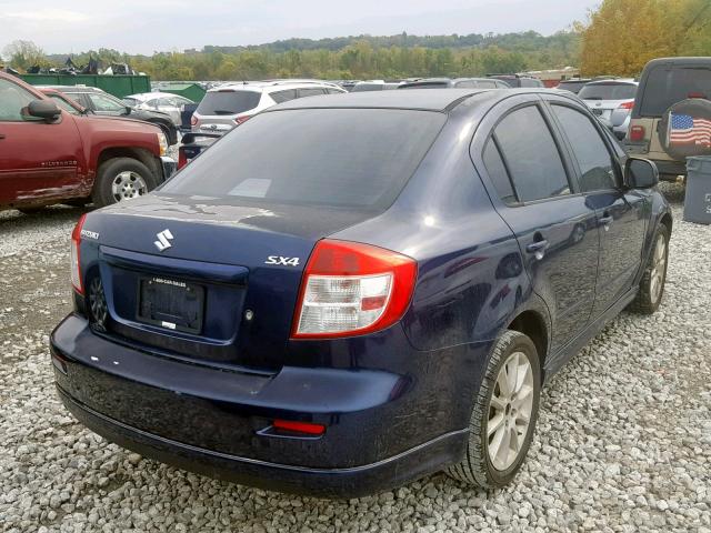 JS2YC415585105861 - 2008 SUZUKI SX4 CONVEN BLUE photo 4