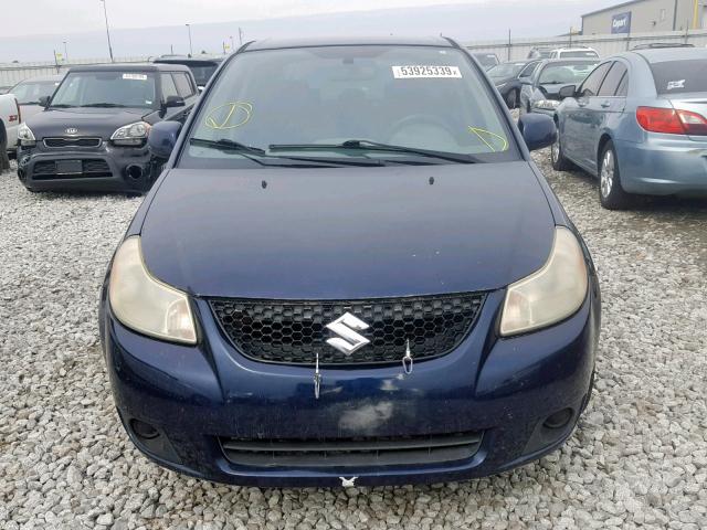 JS2YC415585105861 - 2008 SUZUKI SX4 CONVEN BLUE photo 9