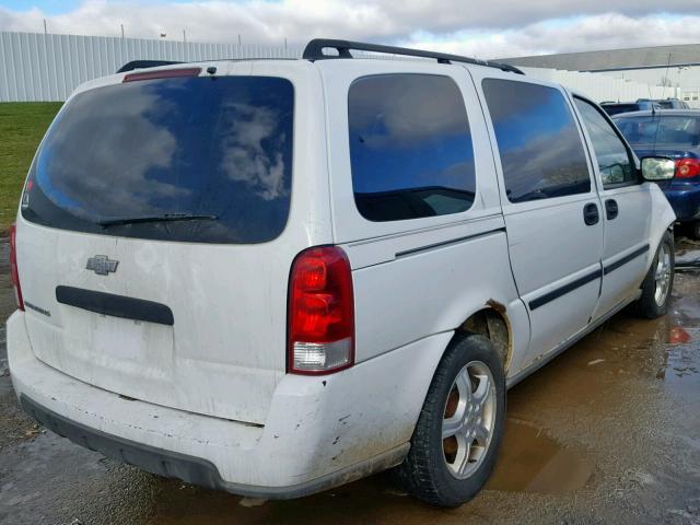 1GNDV23127D147014 - 2007 CHEVROLET UPLANDER L WHITE photo 4