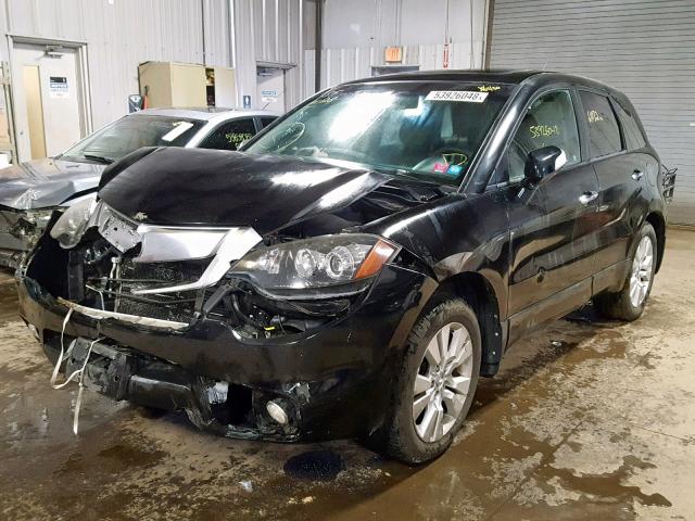 5J8TB1H2XAA000765 - 2010 ACURA RDX BLACK photo 2