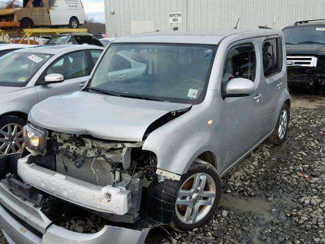 JN8AZ2KR5DT304032 - 2013 NISSAN CUBE S GRAY photo 2