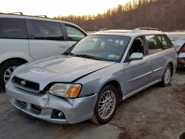 4S3BH625147305484 - 2004 SUBARU LEGACY L S SILVER photo 2