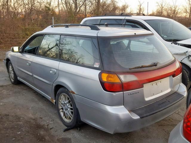 4S3BH625147305484 - 2004 SUBARU LEGACY L S SILVER photo 3