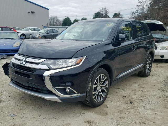 JA4AD3A39JJ002287 - 2018 MITSUBISHI OUTLANDER BLACK photo 2