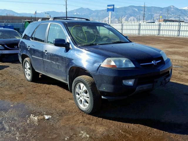 2HNYD18753H509851 - 2003 ACURA MDX TOURIN BLUE photo 1