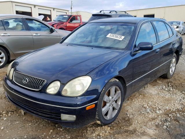 JT8BD69S310147563 - 2001 LEXUS GS 300 BLUE photo 2