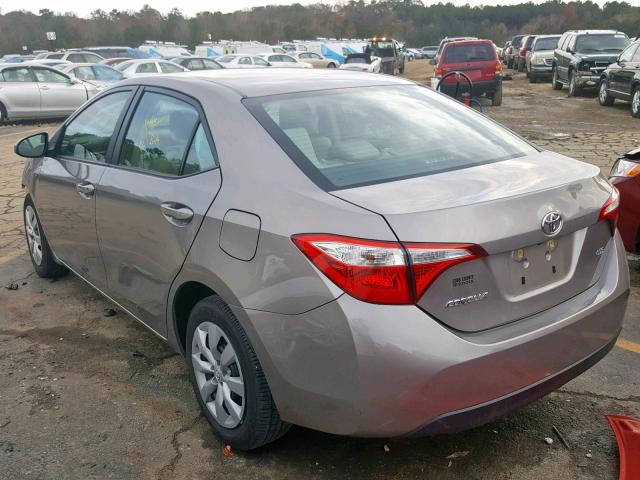 2T1BURHEXGC686761 - 2016 TOYOTA COROLLA L GRAY photo 3