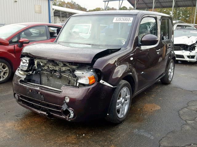 JN8AZ2KR4BT214447 - 2011 NISSAN CUBE BASE PURPLE photo 2