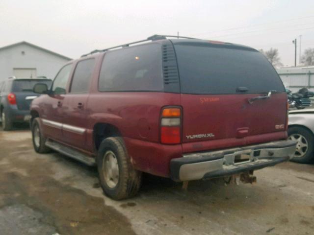 1GKFK16Z26J137562 - 2006 GMC YUKON XL K RED photo 3