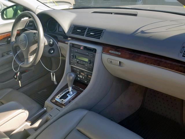 WAULT68E52A264560 - 2002 AUDI A4 3.0 QUA GRAY photo 5