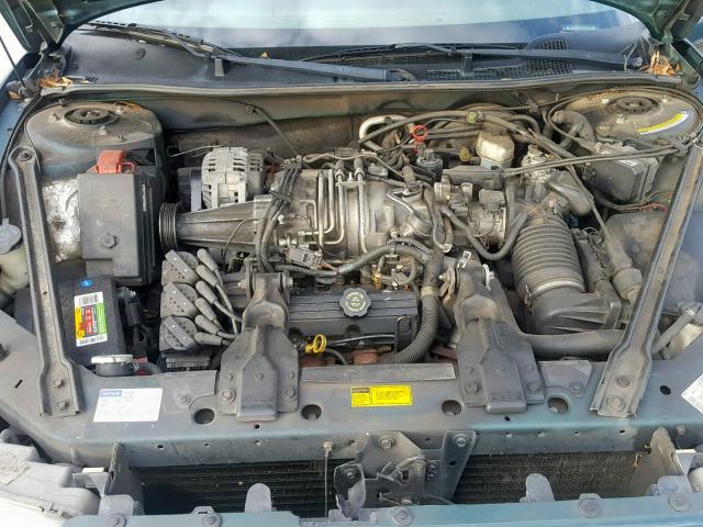 2G4WF5210W1516069 - 1998 BUICK REGAL GS GREEN photo 7