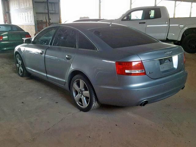 WAUDH74F28N173709 - 2008 AUDI A6 3.2 QUA SILVER photo 3