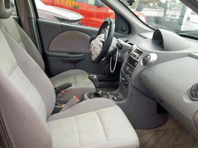 1G8AZ55F66Z195900 - 2006 SATURN ION LEVEL GRAY photo 5