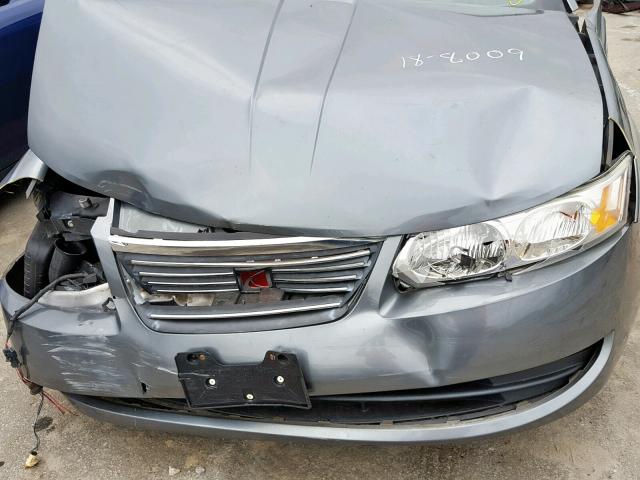 1G8AZ55F66Z195900 - 2006 SATURN ION LEVEL GRAY photo 7